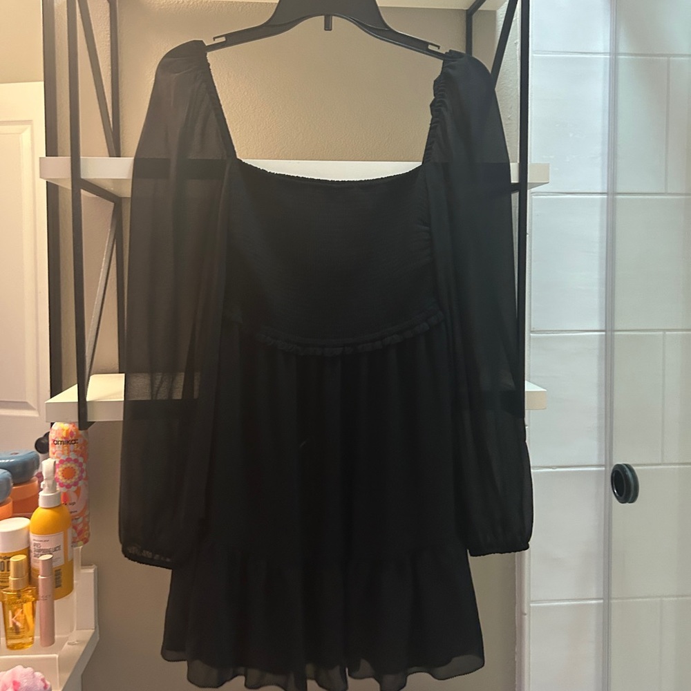Black Long Sleeve Aritzia Dress